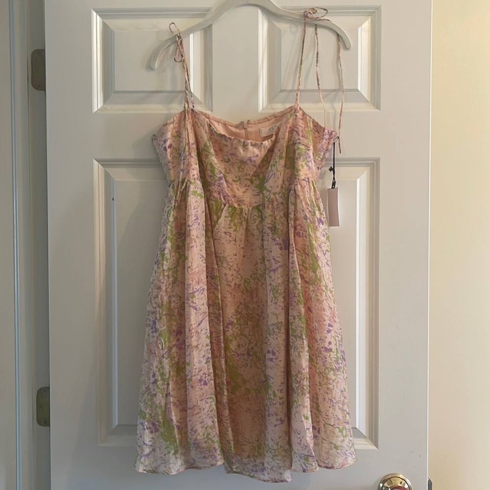 ASTR the label empire waist babydoll coquette floral sundress